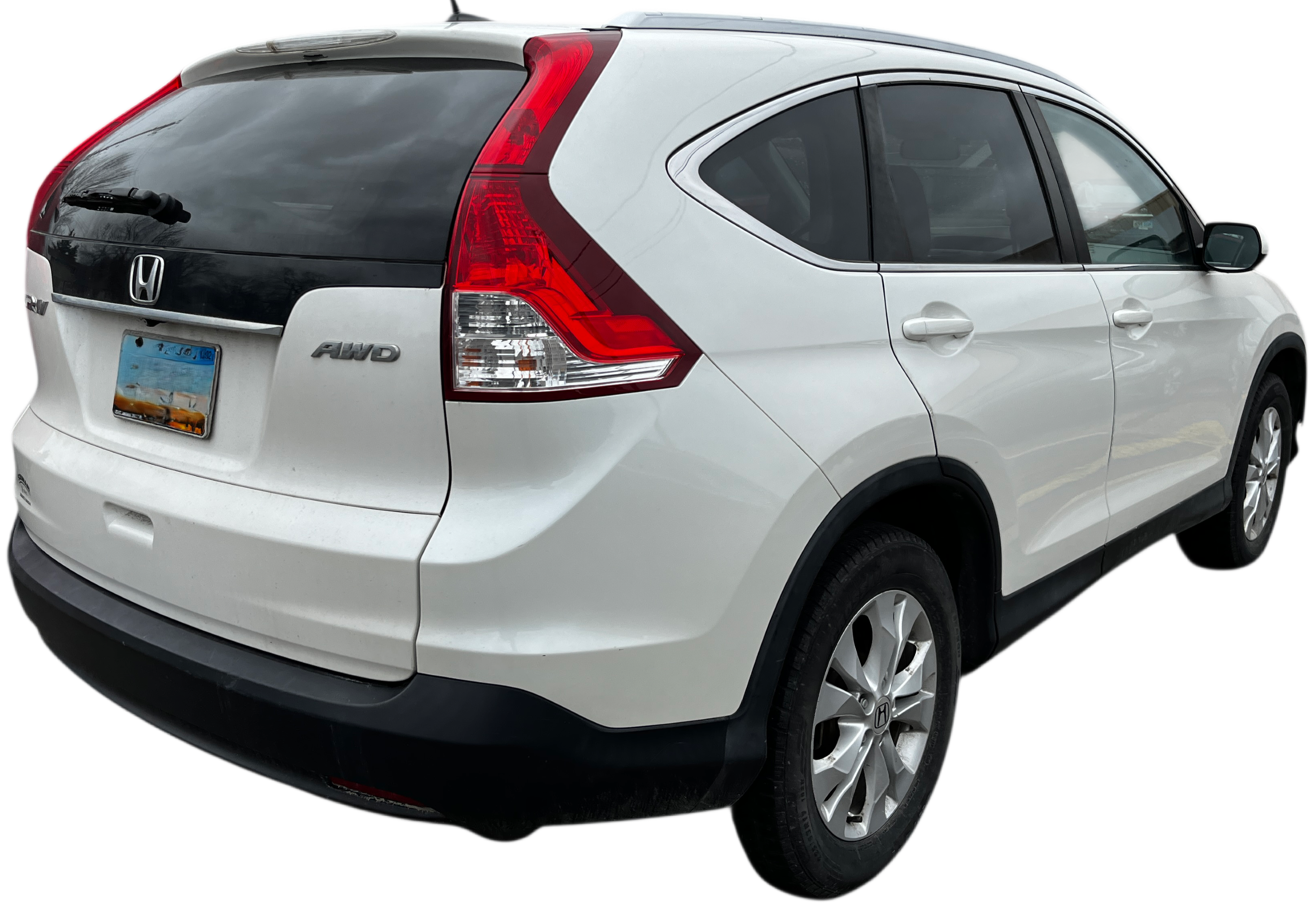 back of CRV