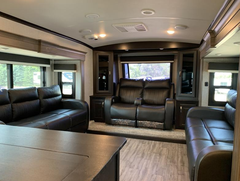 Living room of RV