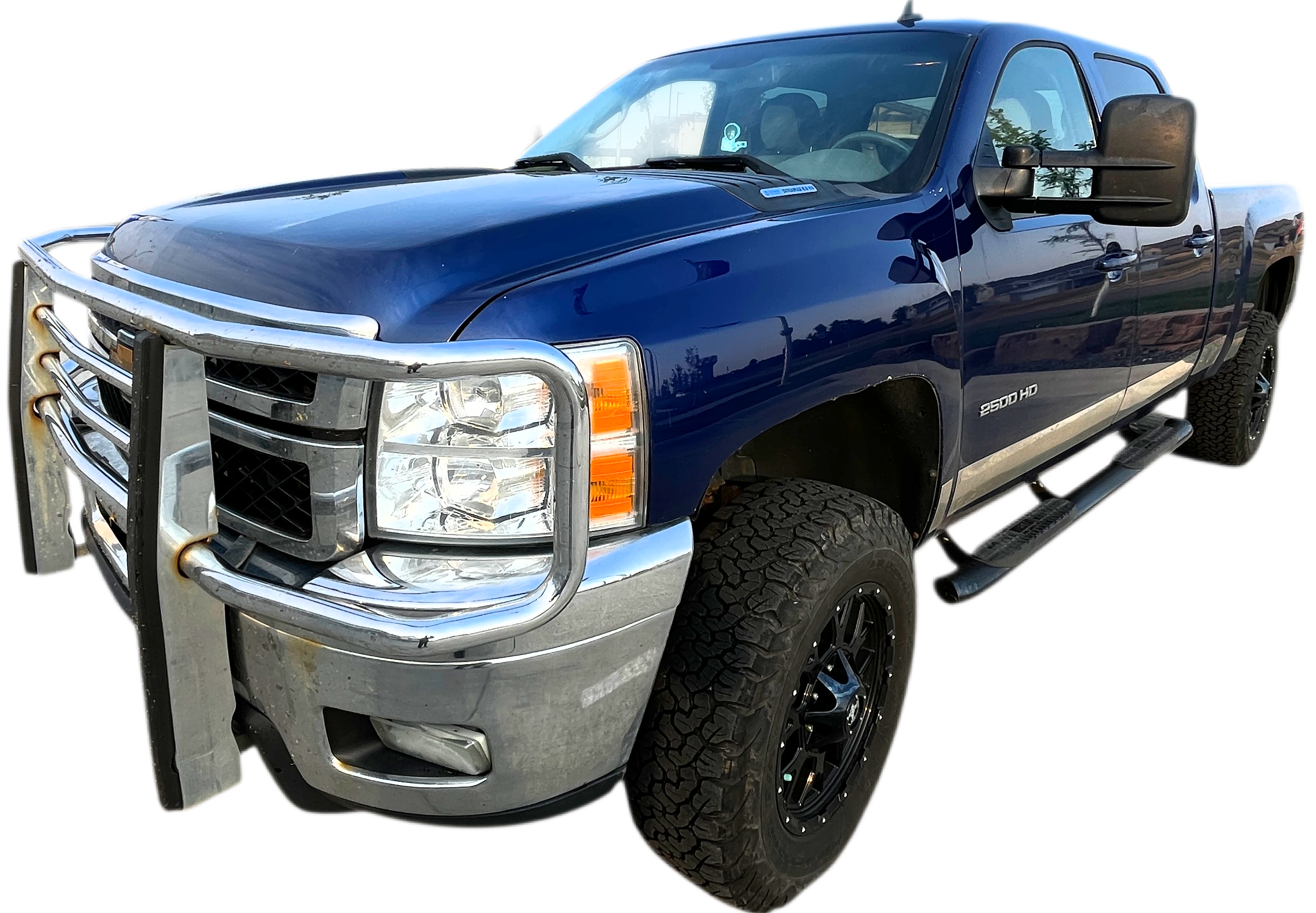 Left front side of Silverado