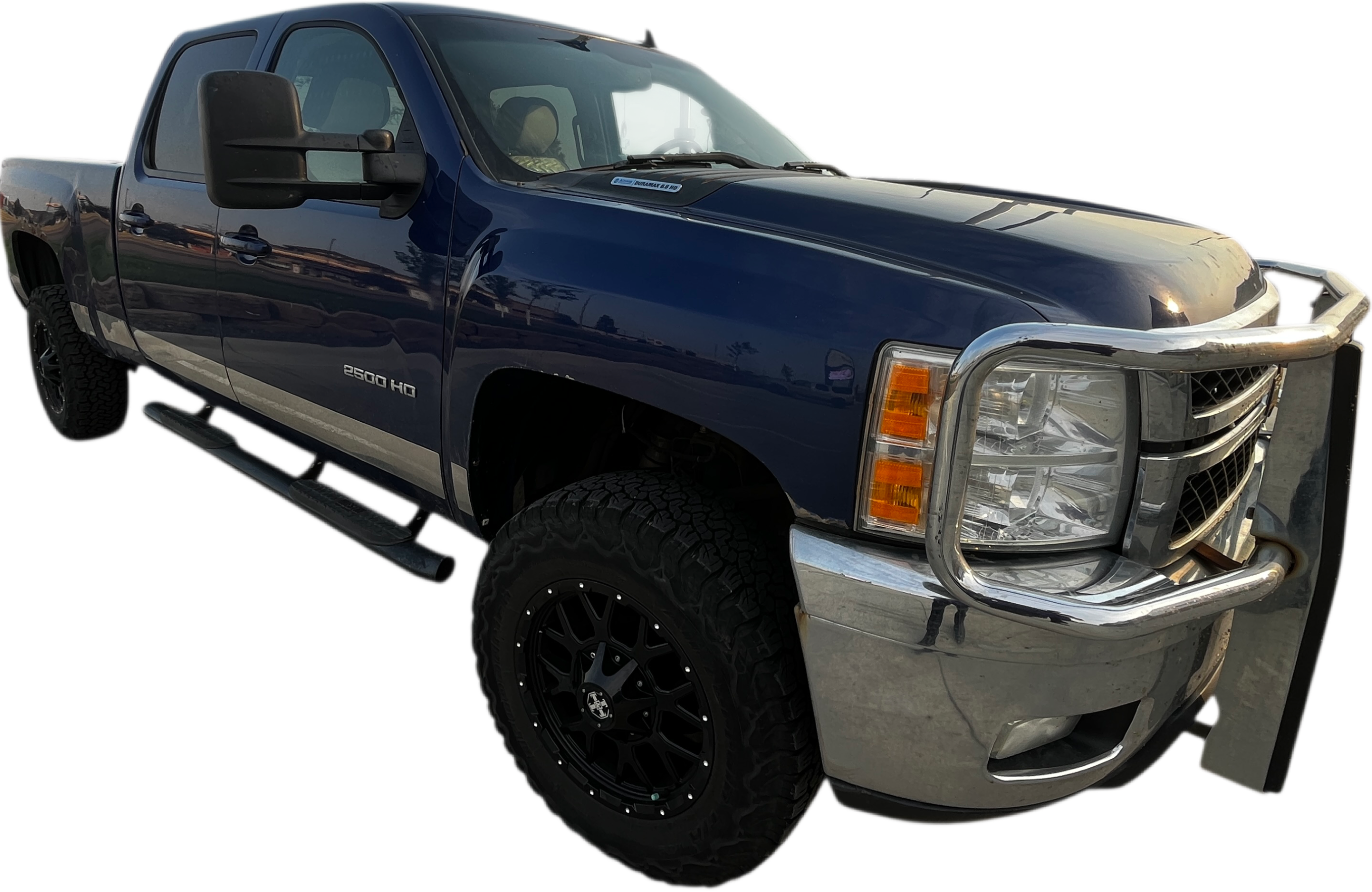 Right front side of Silverado